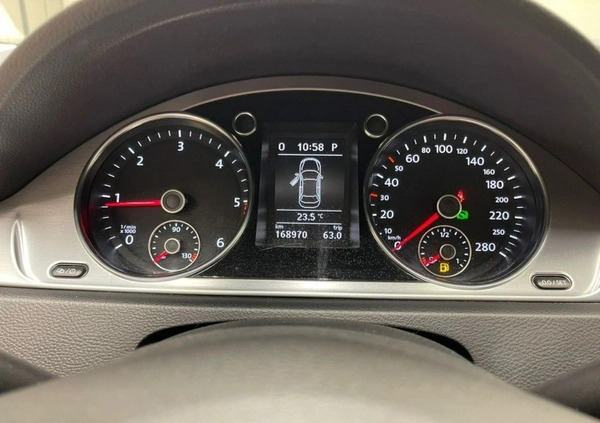 Volkswagen CC cena 52900 przebieg: 169000, rok produkcji 2014 z Gniewkowo małe 667